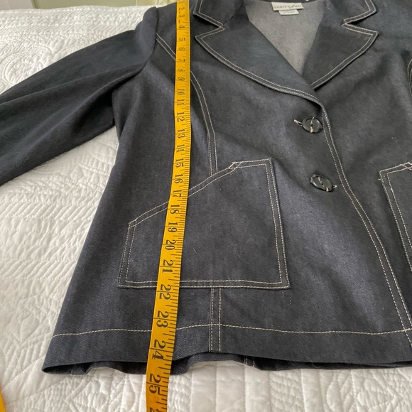VANITY FAIR, DENIMS JACKET, SIZE: 16 - Picture 6 of 9
